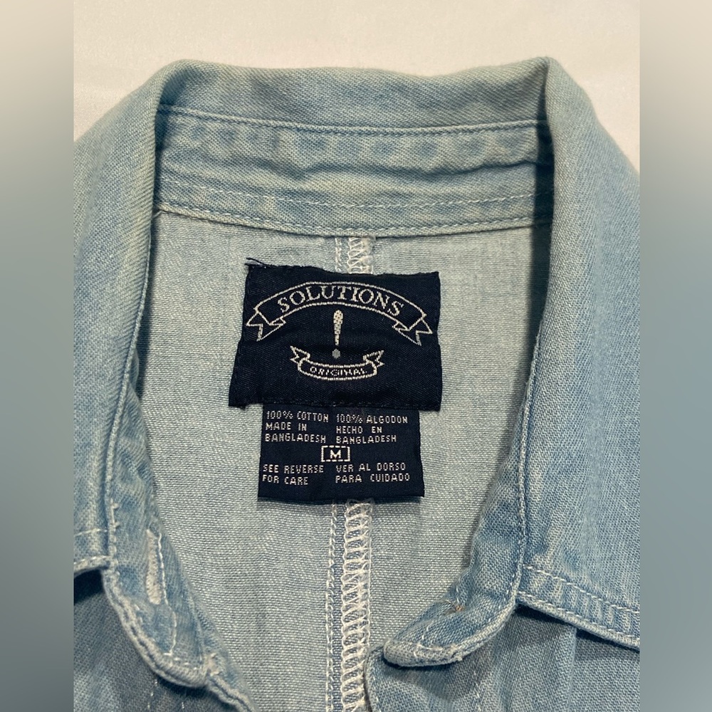 Light jean vest - Picture 3 of 5